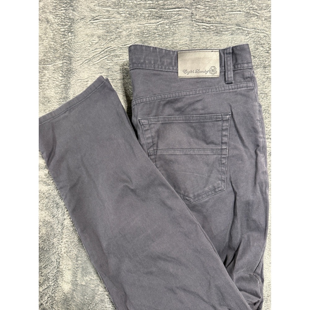 English Laundry Corduroy‎ Pants Mens 36x30 Gray Straight Leg Stretch 1119710